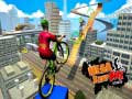 Játék Parkour Hősök: BMX Mutatványkerékpár Tornája online