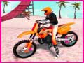 Játék Motocross Beach Ugrás Bicikli Trükk online