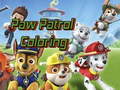 Játék Paw Patrol Színező online