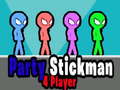 Játék Parti Stickman 4 Játékos online