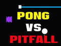 Játék Pong a Pitfall ellen online