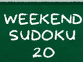 Játék Hétvégi Sudoku 20 online