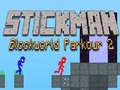 Játék Stickman Blockworld Parkour 2 online