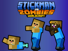 Játék Stickman a zombik ellen WorldCraft online