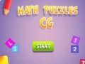 Játék Matematikai Rejtvények CG online