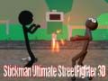 Játék Stickman Ultimate Street Fighter 3D online