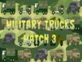 Játék Katonai Teherautók Match 3 online