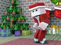 Játék MineCraft Karácsonyi Puzzlekép online