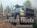 Játék Offroad Teherautók Különbségei online