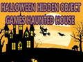 Játék Halloween Rejtett Tárgyas Játékok Kísértetjárta Ház online