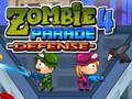 Játék Zombi Felvonulás Védelme 4 online