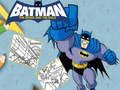 Játék Batman színező könyv online