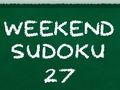 Játék Hétvégi Sudoku 27 online
