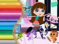 Játék Színező a Littlest Pet Shop számára online