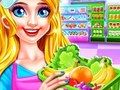Játék Szupermarket Lány Takarítása online