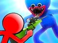 Játék Stickman vs Huggy Wuggy online
