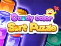 Játék Cukorkák Szín Sorrend Puzzle online