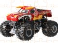 Játék Szörnyautós Puzzle Kihívás online