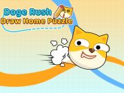 Játék Doge rohanás rajzolja a hazai puzzle -t online