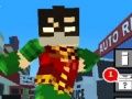 Játék Teen Titans Go: Minecraft Tinédzser Futó 3D online Játék Teen Titans Go: Minecraft Tinédzser Futó 3D online