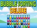Játék Deluxe buborékos rendezés online