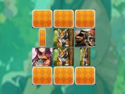 Játék Anime tigris memória mérkőzés online