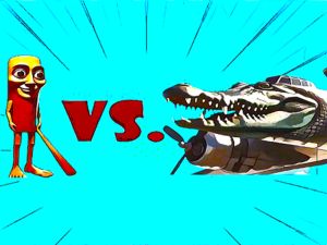 Játék Tung Tung Tung Sahur vs Bombardino Crocodilo online