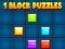 Játék 1 Blokk Puzzlék online