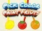 Játék Válassz színt Festés gyümölcsök online