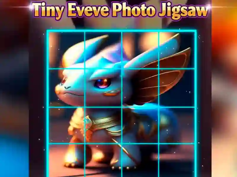 Játék Apró Eevee Photo Jigsaw online