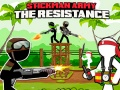 Játék Stickman Hadsereg: Ellenállás online