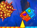 Játék Tűz és Víz: Geometry Dash online