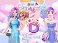Játék Barbie és Elsa a Cukorkaországban online