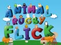 Játék Állatok Rugby Flick online