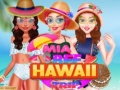 Játék Mia legjobb barátnőjével Hawaii-ra utazik online
