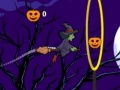 Játék Repülő boszorkány Halloween online