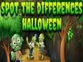 Játék Találd meg a különbségeket: Halloween online