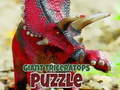 Játék Óriási Triceratops Puzzle online