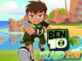 Játék Ben 10: Futás a szigeten online