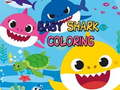 Játék Baby Shark Színező online