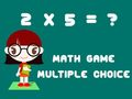 Játék Többszörös Választású Matematikai Játék online