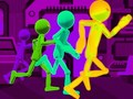 Játék Stickman Menekülés Parkour online
