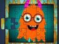 Játék Aranyos Szörnyek Puzzle online