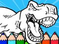Játék Dinozárok színezése gyerekeknek online