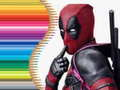 Játék Színezőkönyv Deadpool számára online