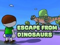 Játék Menekülés a dinoszauruszok elől online