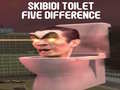 Játék Skibidi Wc Öt Különbség online
