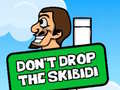 Játék Ne ejtsd le a Skibidi-t online