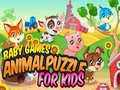 Játék Baba Játékok: Állat Puzzle Gyerekeknek online