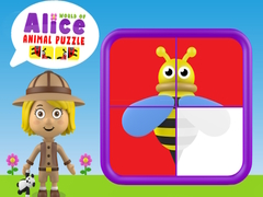 Játék Alice Állatok Puzzlái Világa online